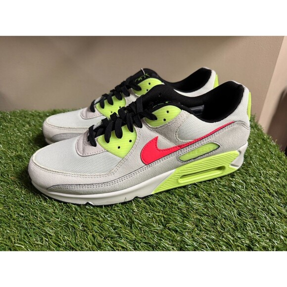 Nike Air Max 90 N7 Shoes Spruce Aura Crimson CV0264-001 Men’s Size 14 NEW RARE main image 4